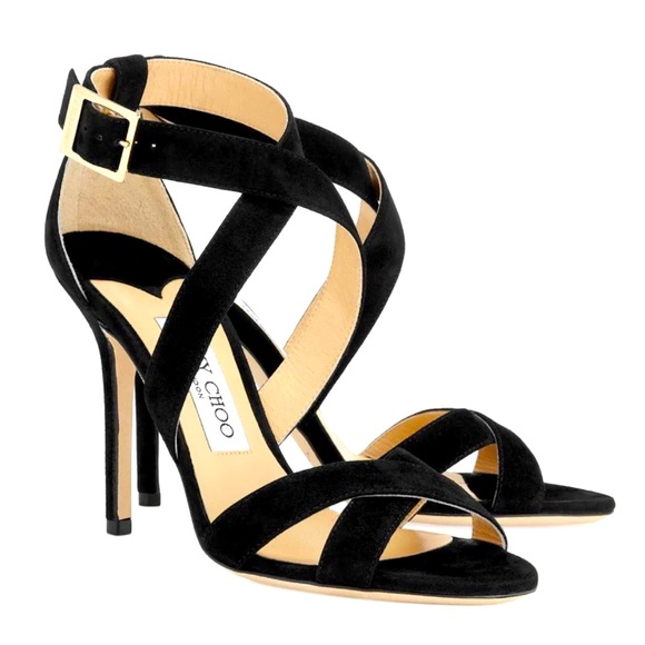 Jimmy Choo Shoes - Jimmy choo Lottie Osue 028 black sandal size 37